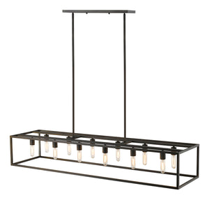 Homeroots Cobar 12-light Oil-rubbed Bronze Island Pendant   398157