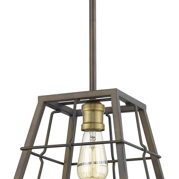 Bronze Dimmable Ceiling Light Warm Metallic Finish for Modern Living Spaces