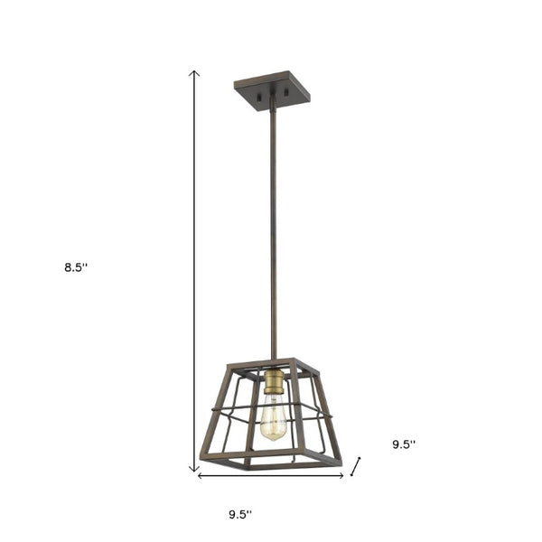 Bronze Dimmable Ceiling Light Warm Metallic Finish for Modern Living Spaces