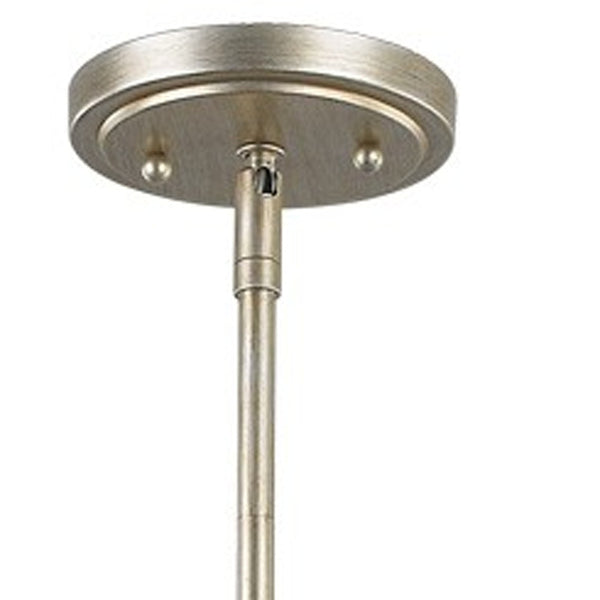 Homeroots Daria 3-light Washed Gold Pendant With Washed Gold And White Drum Shade   398179