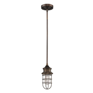Homeroots Bronze Lantern Metal Dimmable Ceiling Light With Bronze Shades   398185