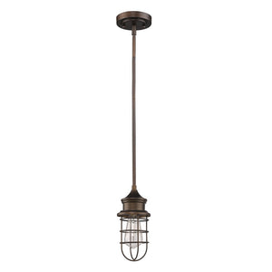 Homeroots Bronze Lantern Metal Dimmable Ceiling Light With Bronze Shades   398185