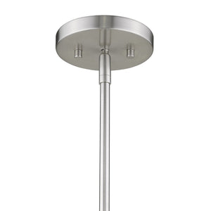 Homeroots Calix 8-light Satin Nickel Pendant   398187