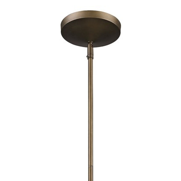 Homeroots Newport 1-light Tin Coated Pendant With Raw Brass Interior Shade And Louver   398189