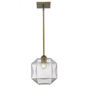 Homeroots Loft 1-light Brass Pendant   398201