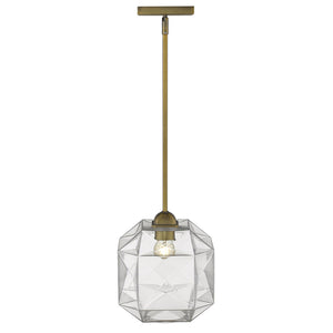 Homeroots Loft 1-light Brass Pendant   398201