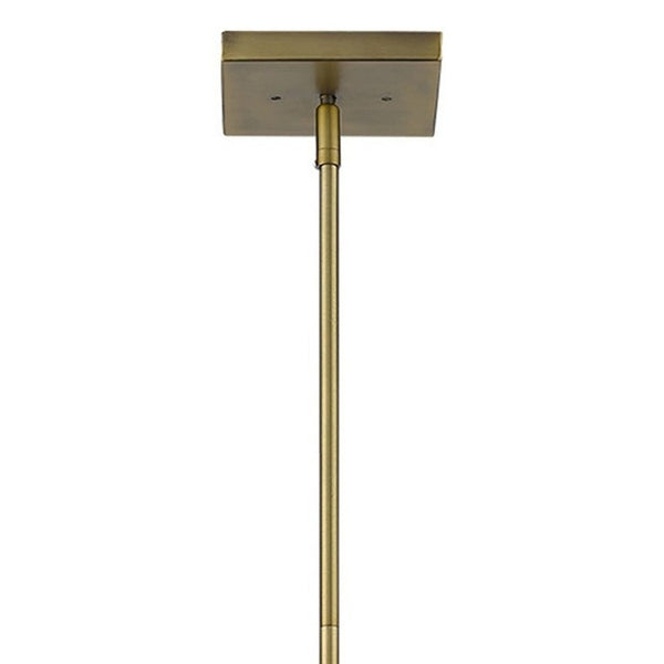 Metal Three Light Dimmable Ceiling Fixture with Decorative Shades for Stylish Home Interiors