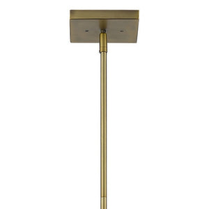 Homeroots Loft 3-light Brass Pendant   398202