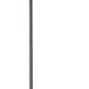 Homeroots Loft 1-light Oil-rubbed Bronze Wire Globe Pendant With Etched Glass Interior Shade   398203