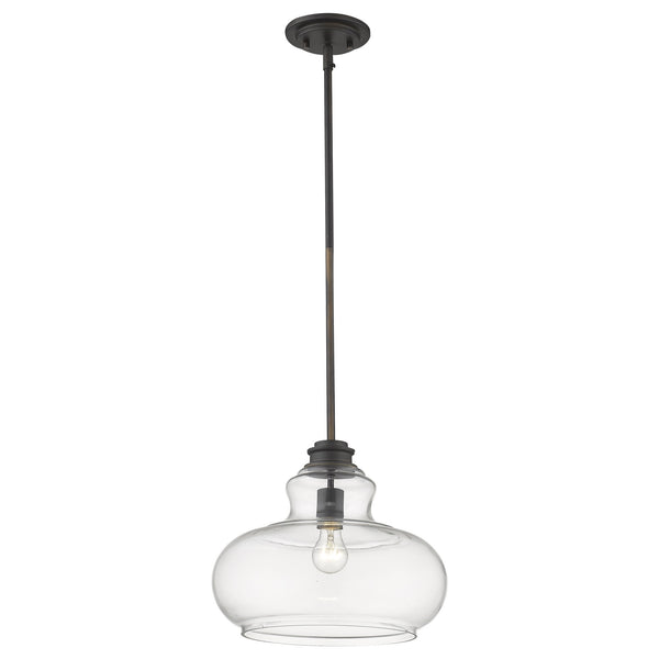 Homeroots Torrel 1-light Oil-rubbed Bronze Pendant   398221