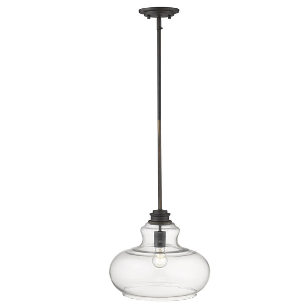 Homeroots Torrel 1-light Oil-rubbed Bronze Pendant   398221