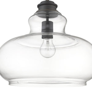 Homeroots Torrel 1-light Oil-rubbed Bronze Pendant   398221