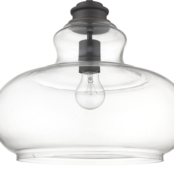 Homeroots Torrel 1-light Oil-rubbed Bronze Pendant   398221