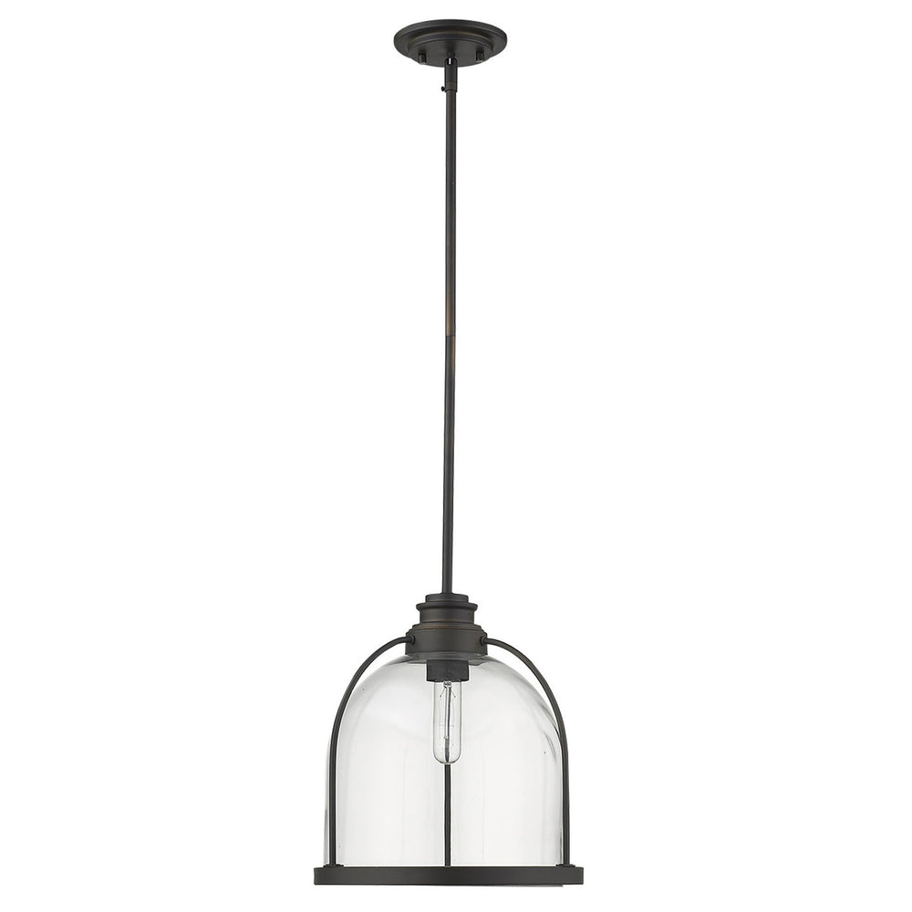 Homeroots Stanton 1-light Oil-rubbed Bronze Pendant   398223