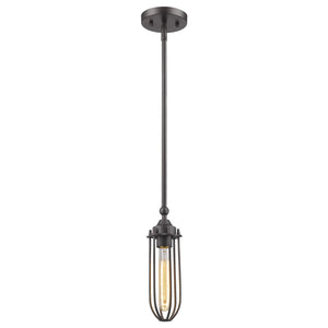 Homeroots Modern Bronze Mini Pendant Hanging Light   398228