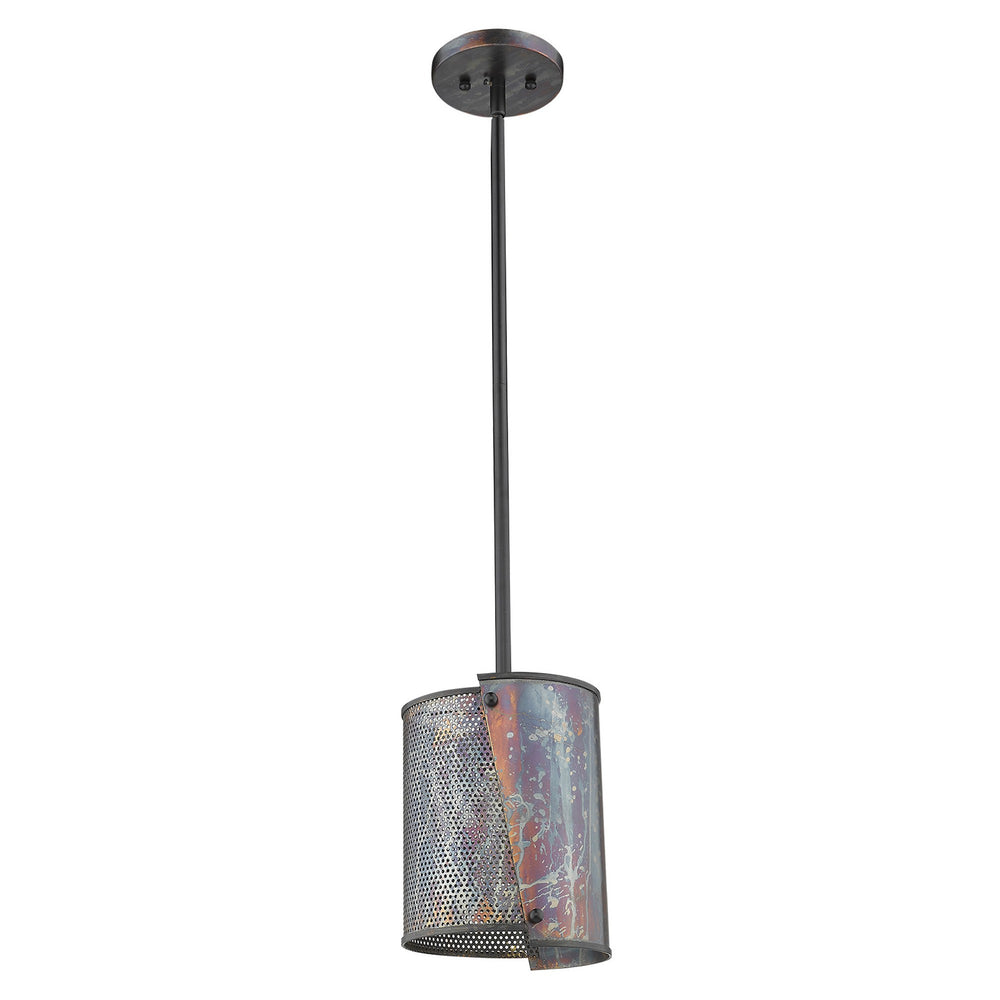 Homeroots Ryker 1-light Bronze Patina Pendant   398232