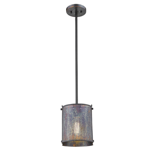 Homeroots Ryker 1-light Bronze Patina Pendant   398232