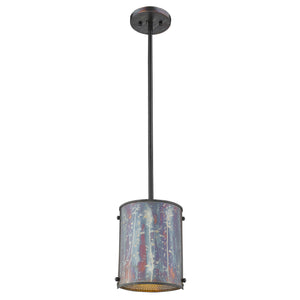 Homeroots Ryker 1-light Bronze Patina Pendant   398232