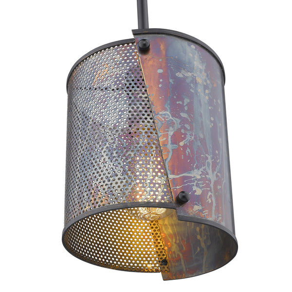 Homeroots Ryker 1-light Bronze Patina Pendant   398232