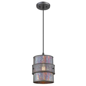 Homeroots Ryker 1-light Bronze Patina Pendant   398260