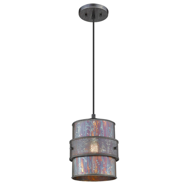Homeroots Ryker 1-light Bronze Patina Pendant   398260