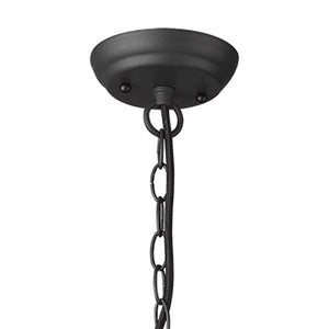 Homeroots Crew 1-light Matte Black Pendant   398265
