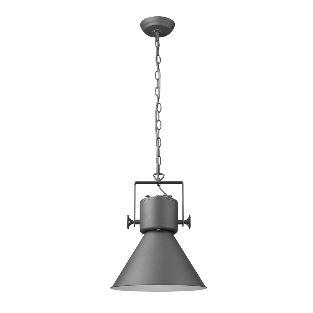 Homeroots Crew 1-light Gray Pendant   398267