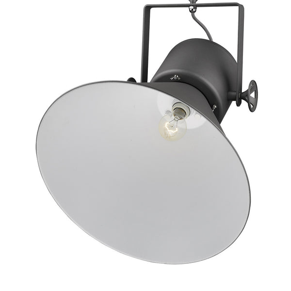 Homeroots Crew 1-light Gray Pendant   398267