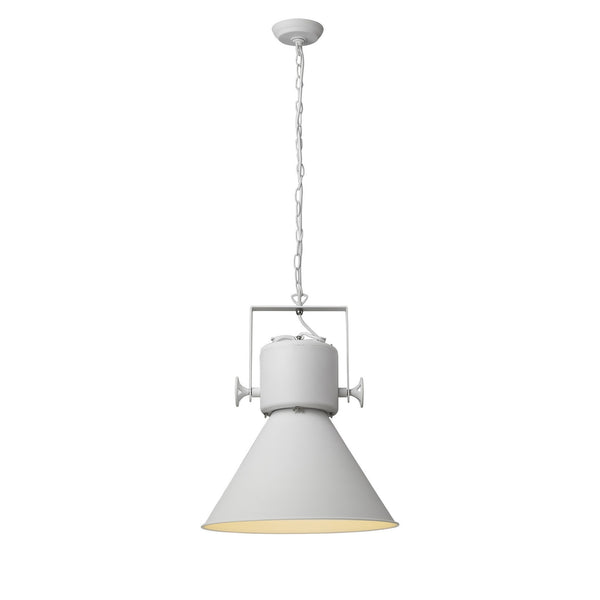 Homeroots Crew 1-light White Pendant   398268