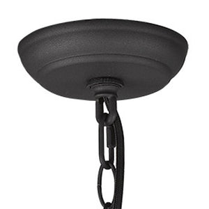 Homeroots Faza 1-light Matte Black Pendant   398269