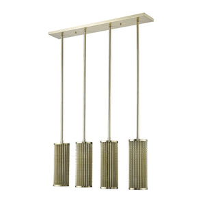Homeroots Basetti 4-light Gold Pendant   398273