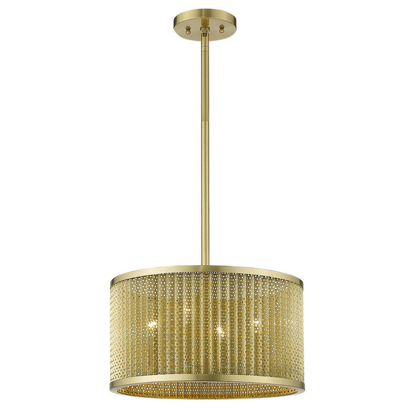 Homeroots Basetti 4-light Gold Convertible Pendant   398274
