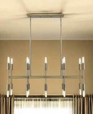 Homeroots Perret 20-light Aged Brass Island Pendant   398276