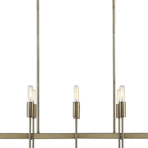 Homeroots Perret 20-light Aged Brass Island Pendant   398276
