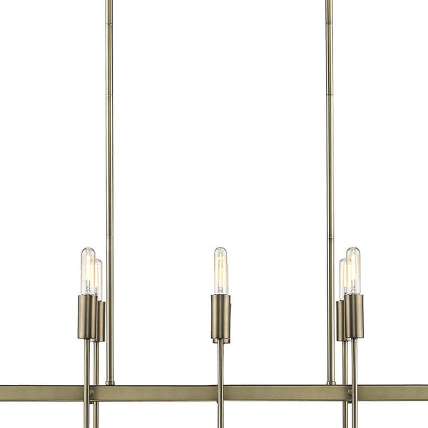 Homeroots Perret 20-light Aged Brass Island Pendant   398276