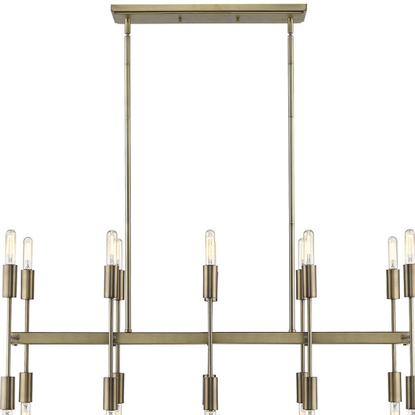 Homeroots Perret 20-light Aged Brass Island Pendant   398276