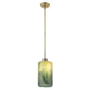 Homeroots Monet 1-light Brass Pendant   398279