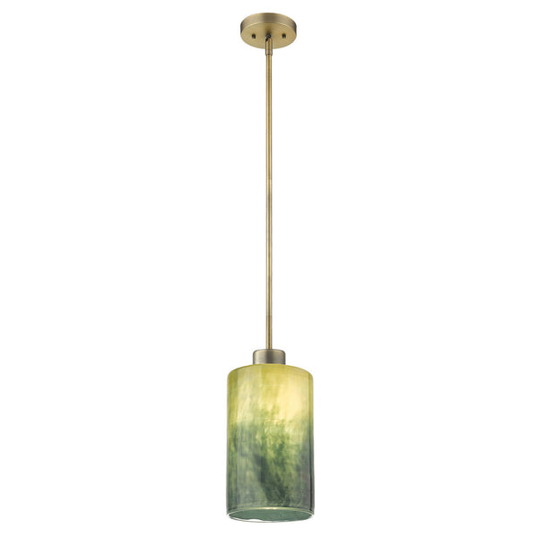 Homeroots Monet 1-light Brass Pendant   398279
