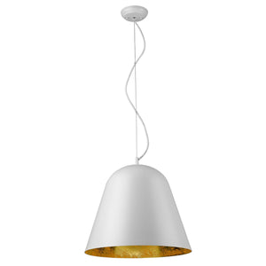 Homeroots Knell 1-light White Pendant   398290