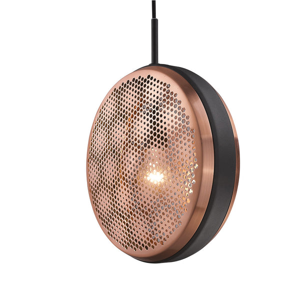 Homeroots Tholos 1-light Matte Black Pendant   398292