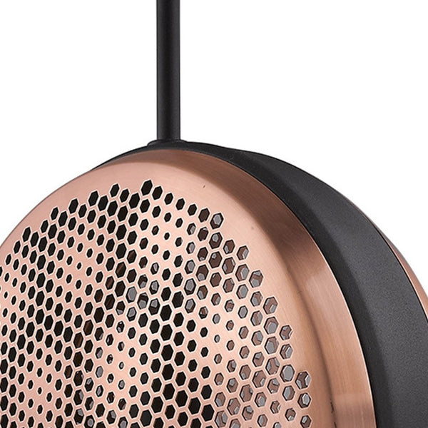 Homeroots Tholos 1-light Matte Black Pendant   398292