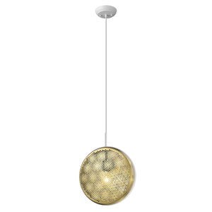 Homeroots Tholos 1-light White Pendant   398293