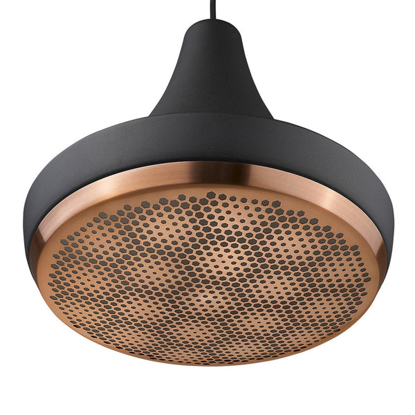 Homeroots Tholos 1-light Matte Black Pendant   398294
