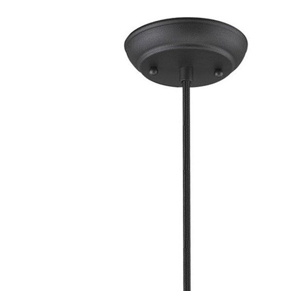 Homeroots Tholos 1-light Matte Black Pendant   398294