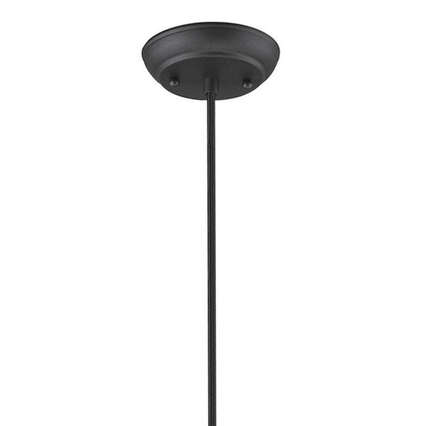 Homeroots Tholos 1-light Matte Black Pendant   398294