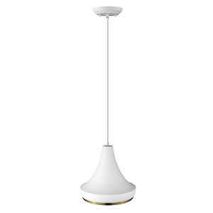 Homeroots Tholos 1-light White Pendant   398295