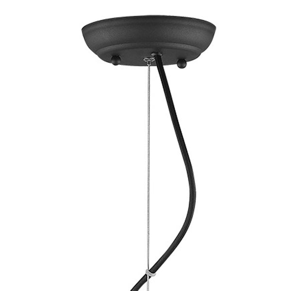 Homeroots Tholos 4-light Matte Black Pendant   398296