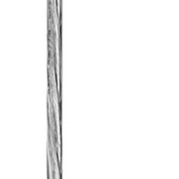 Homeroots Glass And Silver Mesh Shade Hanging Light   398302