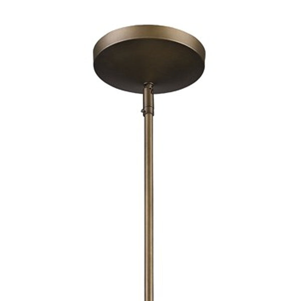 Homeroots Greta 1-light Raw Brass Pendant With Gloss White Interior And Etched Glass Shade   398321