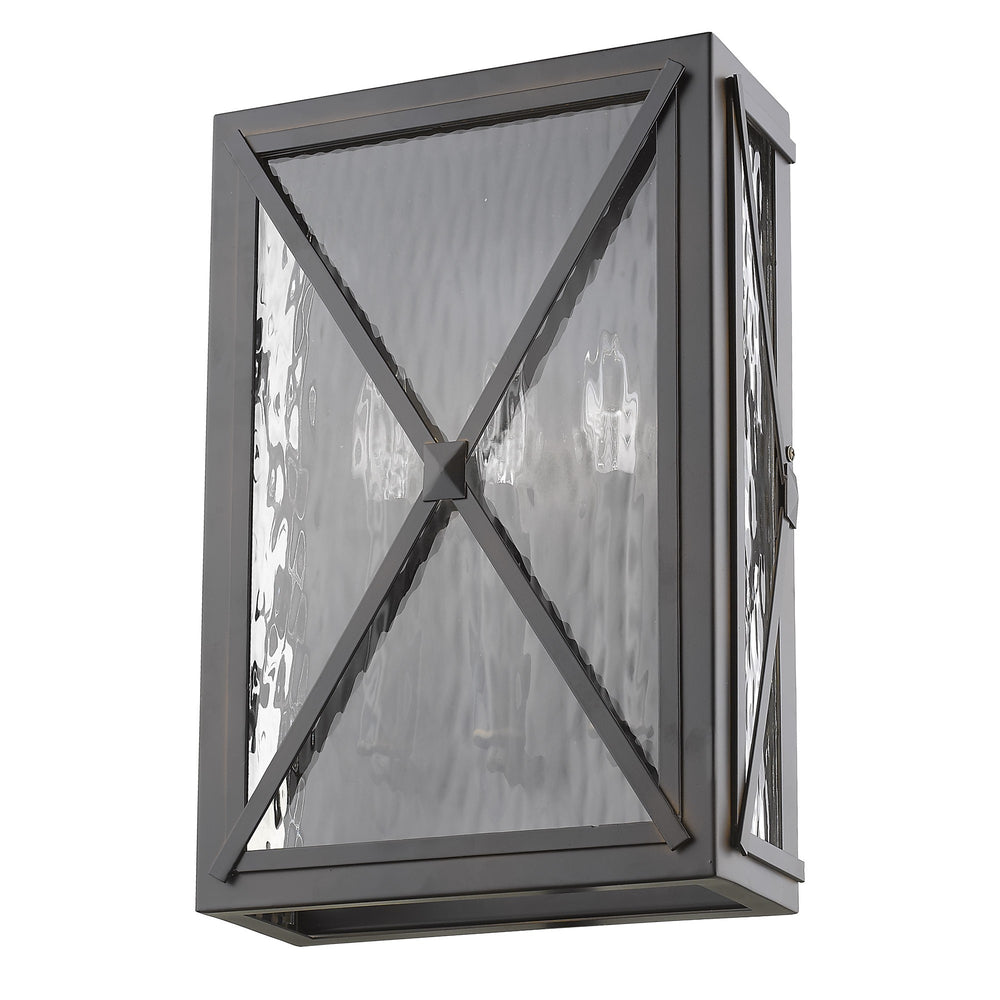 Homeroots Brooklyn 3-light Oil-rubbed Bronze Ada Certified Wall Light   398335